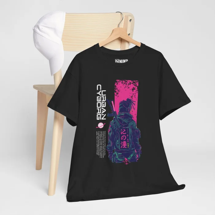 T-shirt z nadrukiem Urban Cyborg